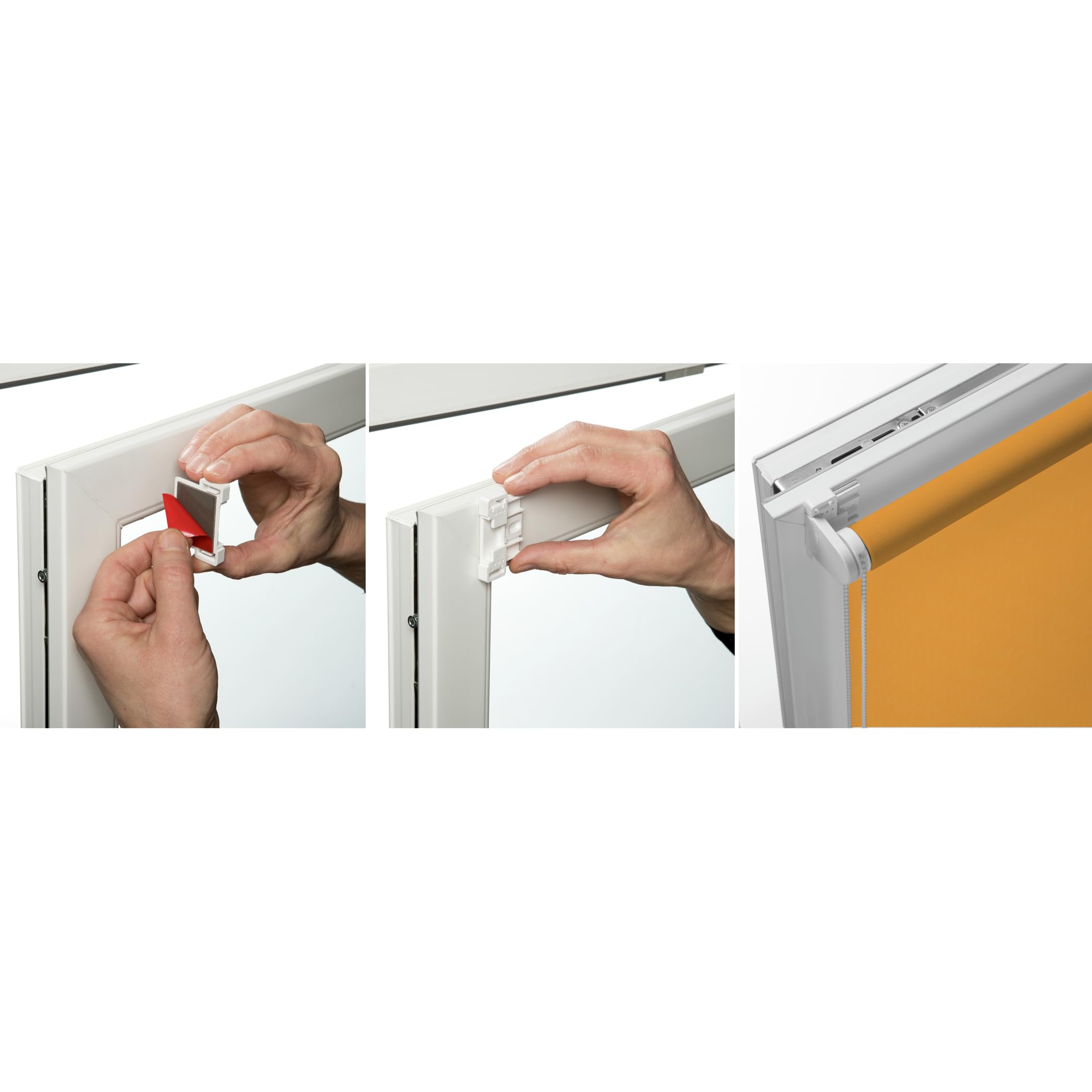Gardinia Easyfix Rollo 60x150 cm Orange blickdicht