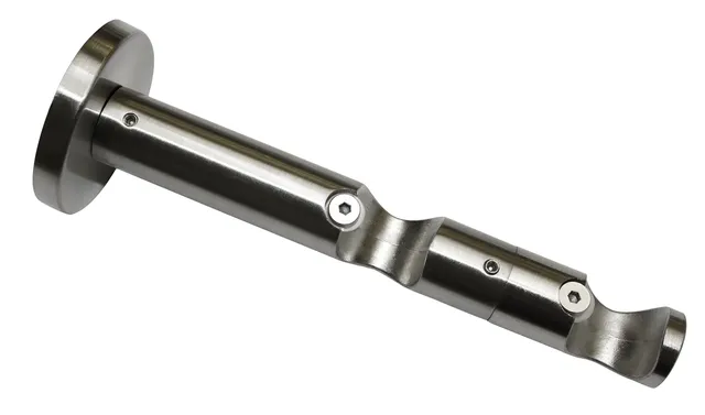 GARDINIA Chicago Doppelträger 20mm Edelstahl-Optik