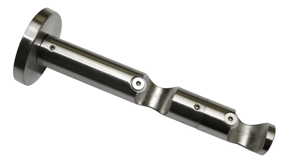 GARDINIA Chicago Doppelträger 20mm Edelstahl-Optik
