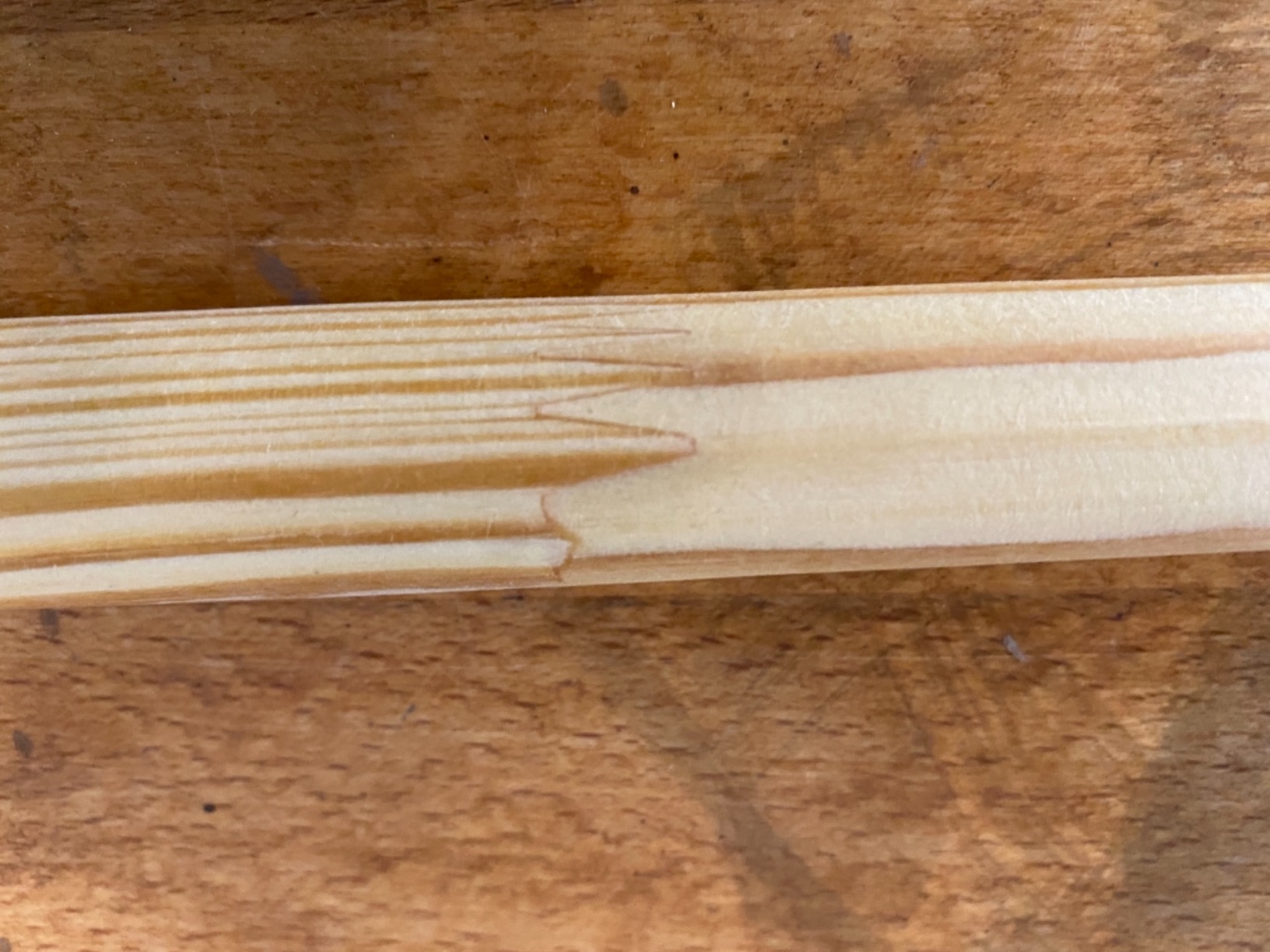 GARDINIA Country Gardinenstange Holz 160cm Castel-Eiche