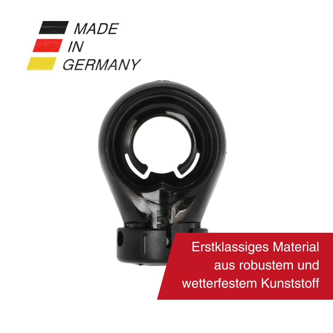 Warema Terrea Öse Markisengetriebe schwarz 10 mm 6-Kant