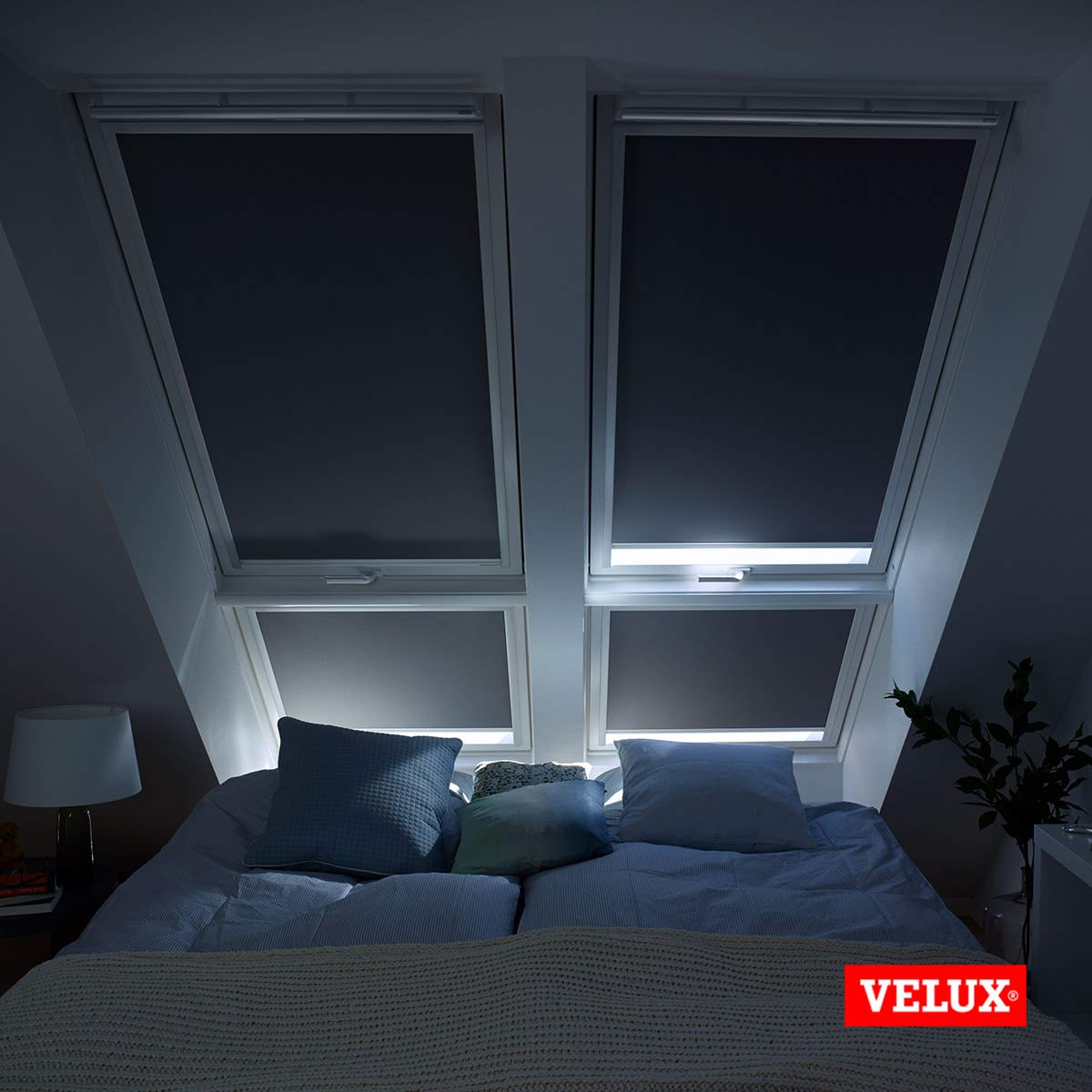 Velux DKL C02 Verdunkelungsrollo Dunkelblau