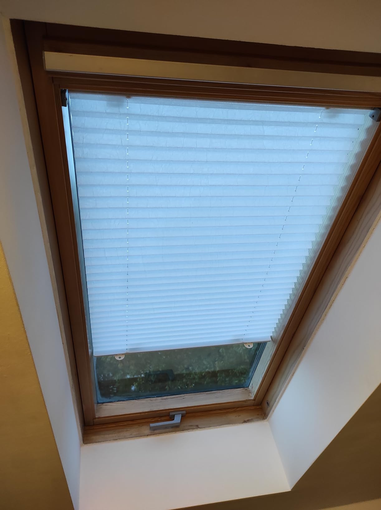 GARDINIA Solo Plissee Grau 47,3x100 cm Dachfenster