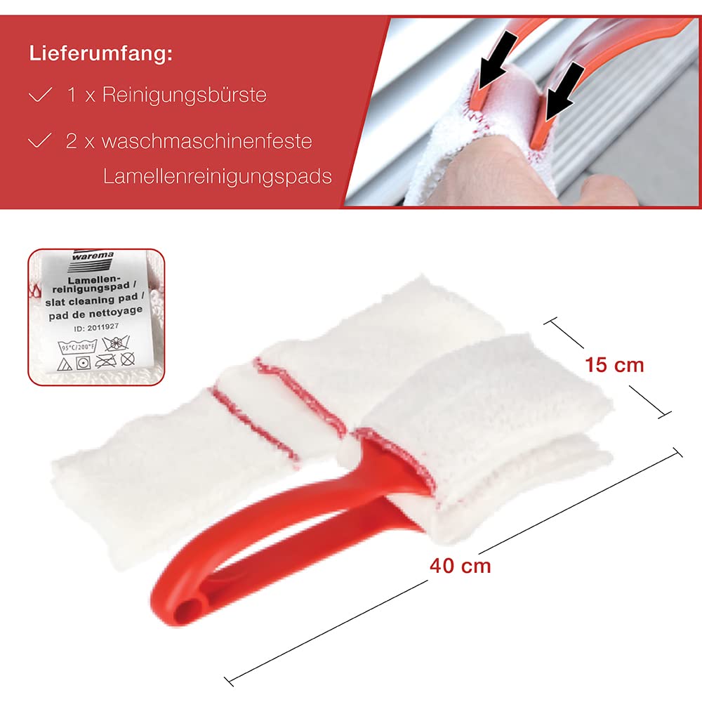 WAREMA Terrea Lamellenreinigungszange inkl. 2 Pads