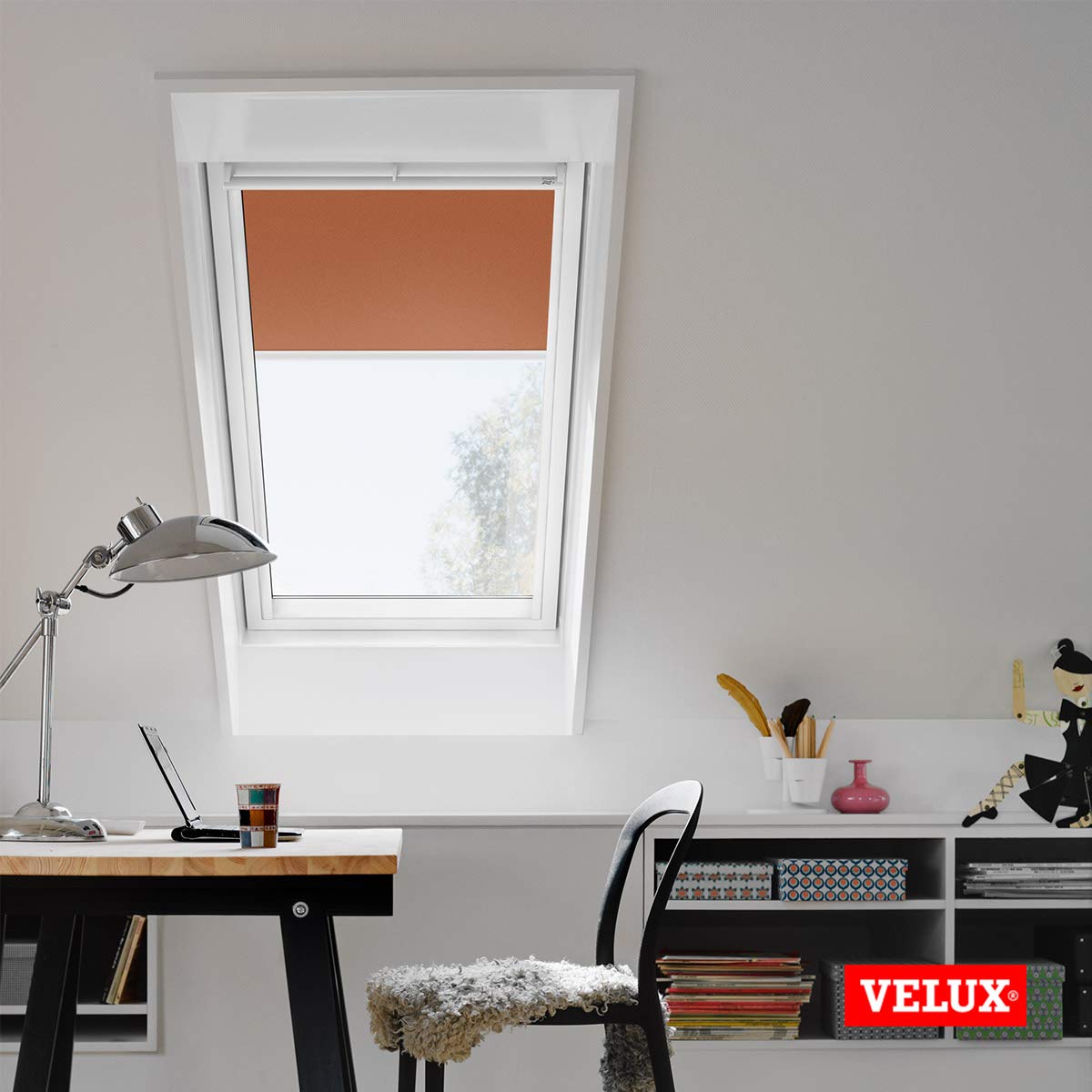 Velux DKL C02 Verdunkelungsrollo Dunkelblau