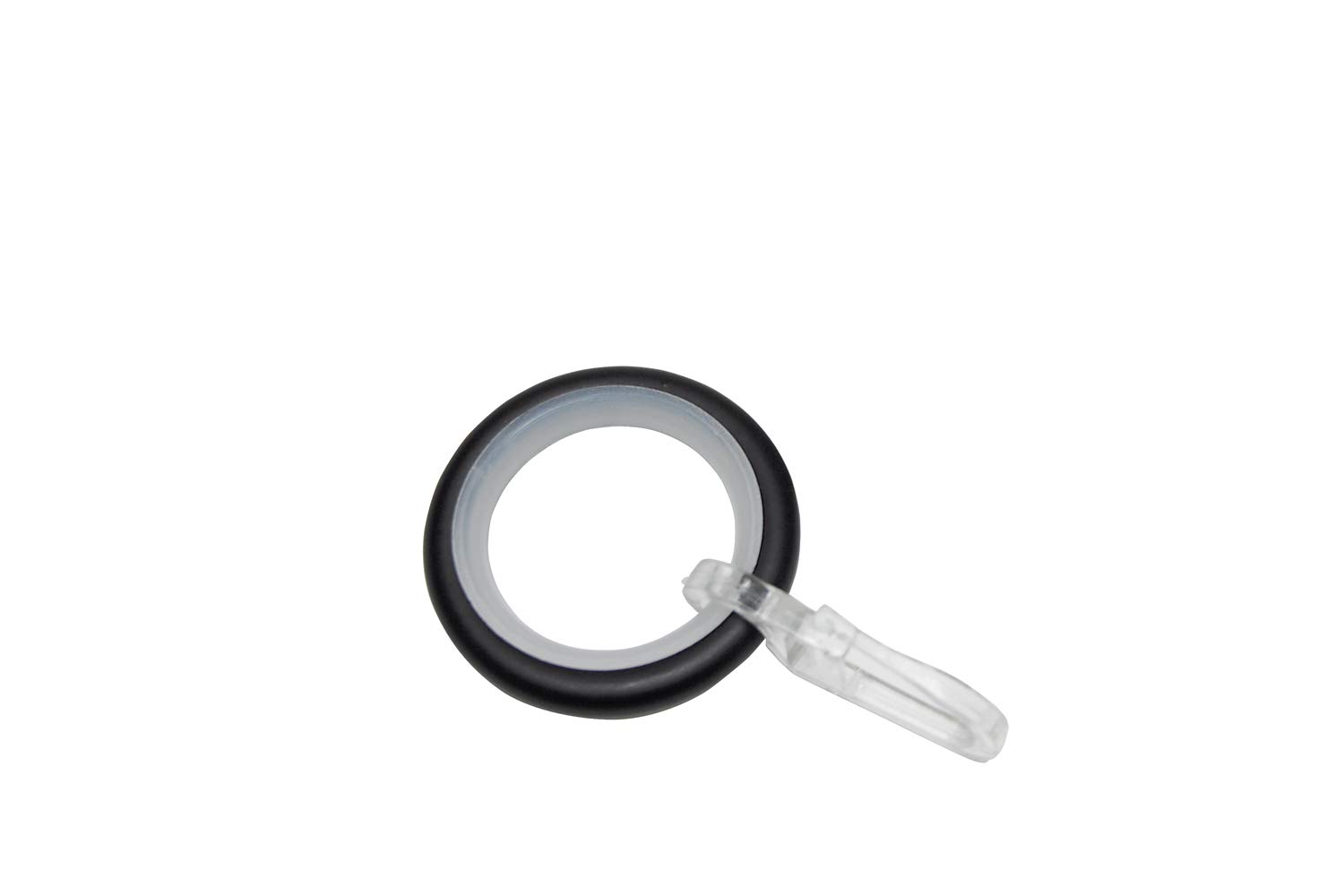 Gardinia Industrial Home Gardinenringe 16mm 10St schwarz-matt