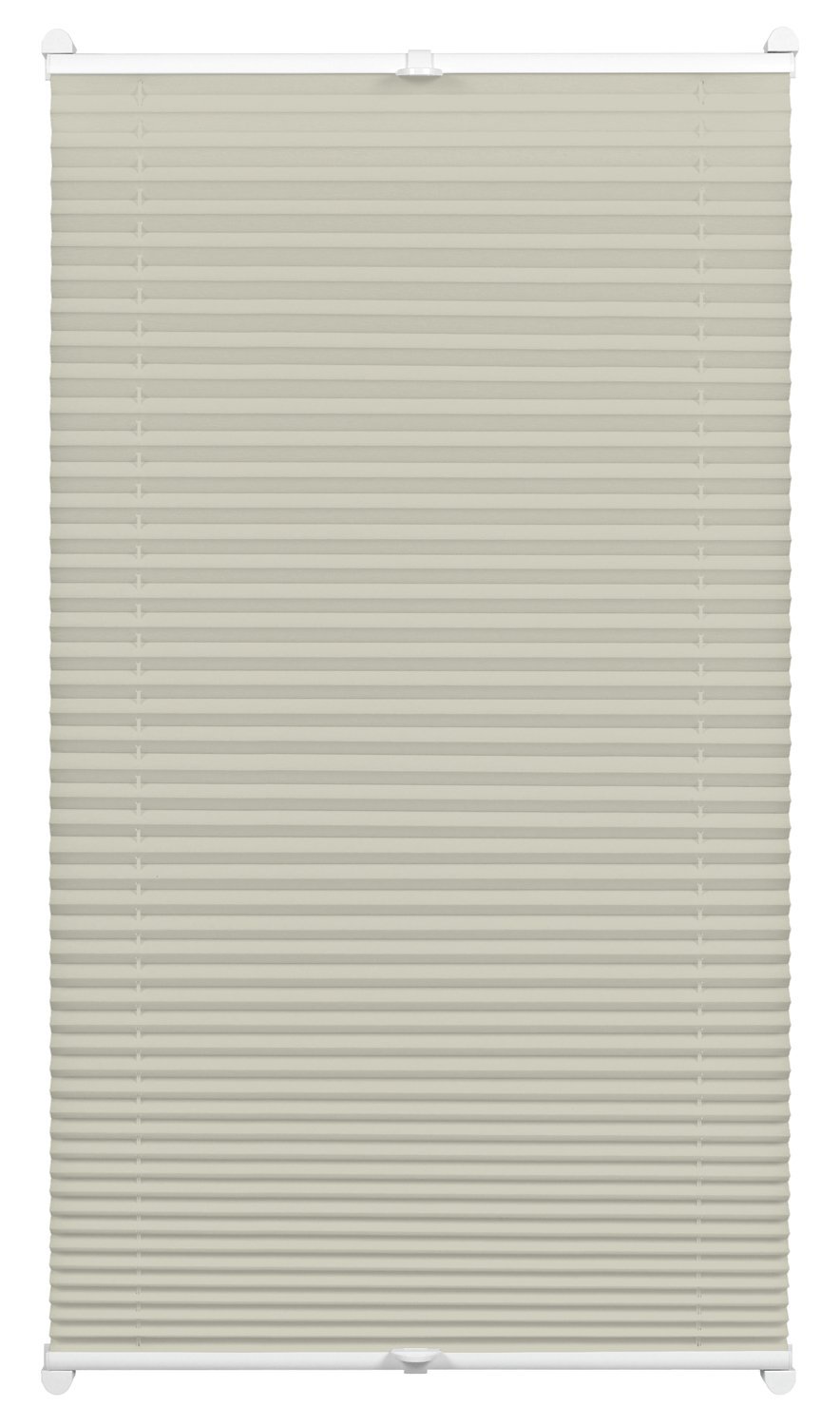 Gardinia EASYFIX Plissee Cara Beige 80x130 cm blickdicht