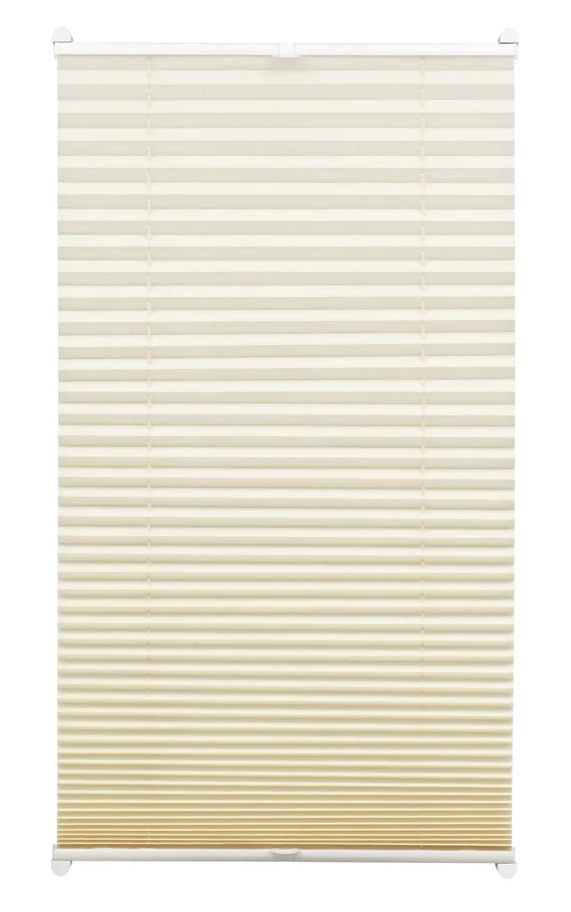 Gardinia EASYFIX Plissee 50x130 Elfenbein blickdicht klemmen