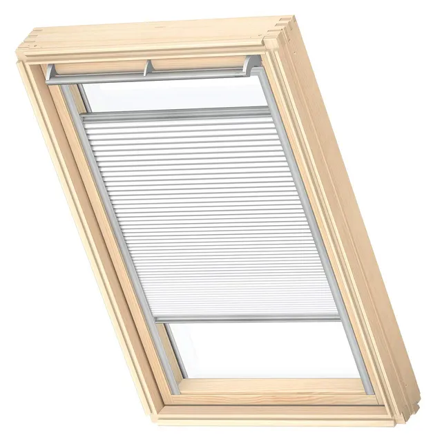 Velux Wabenplissee CK02 Weiß Verdunkelung Dachfenster