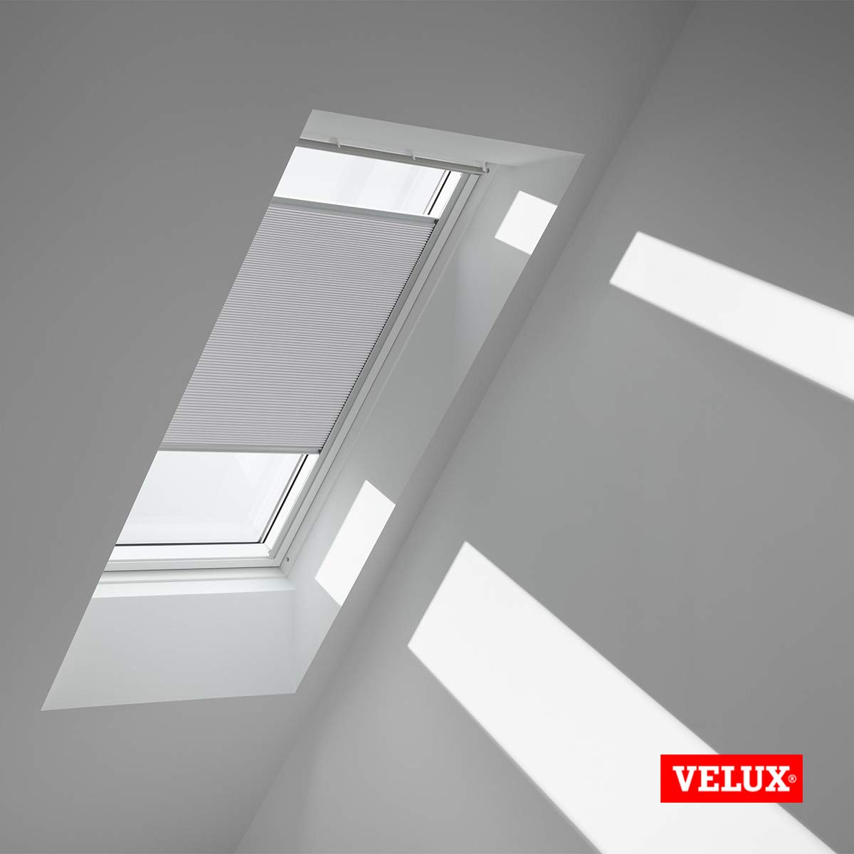Velux Wabenplissee CK02 Weiß Verdunkelung Dachfenster