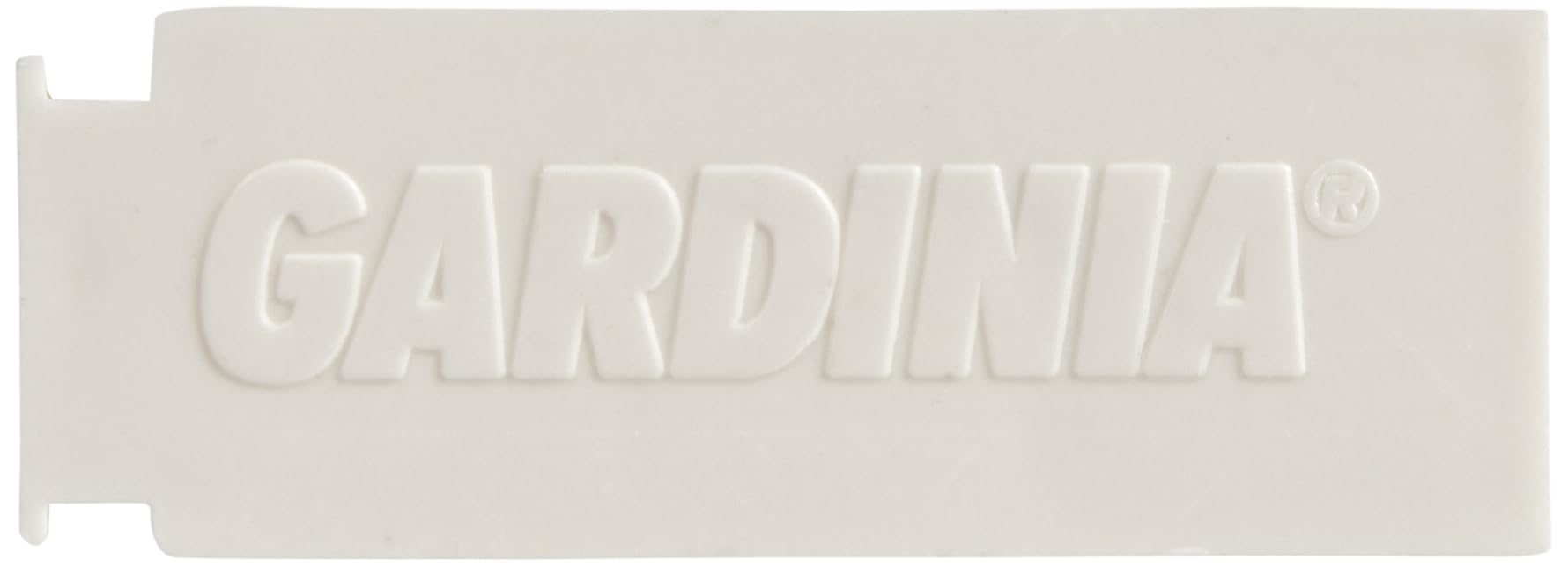 Gardinia Chicago Endstücke GE1 Weiß Vorhangschiene 2 Stück