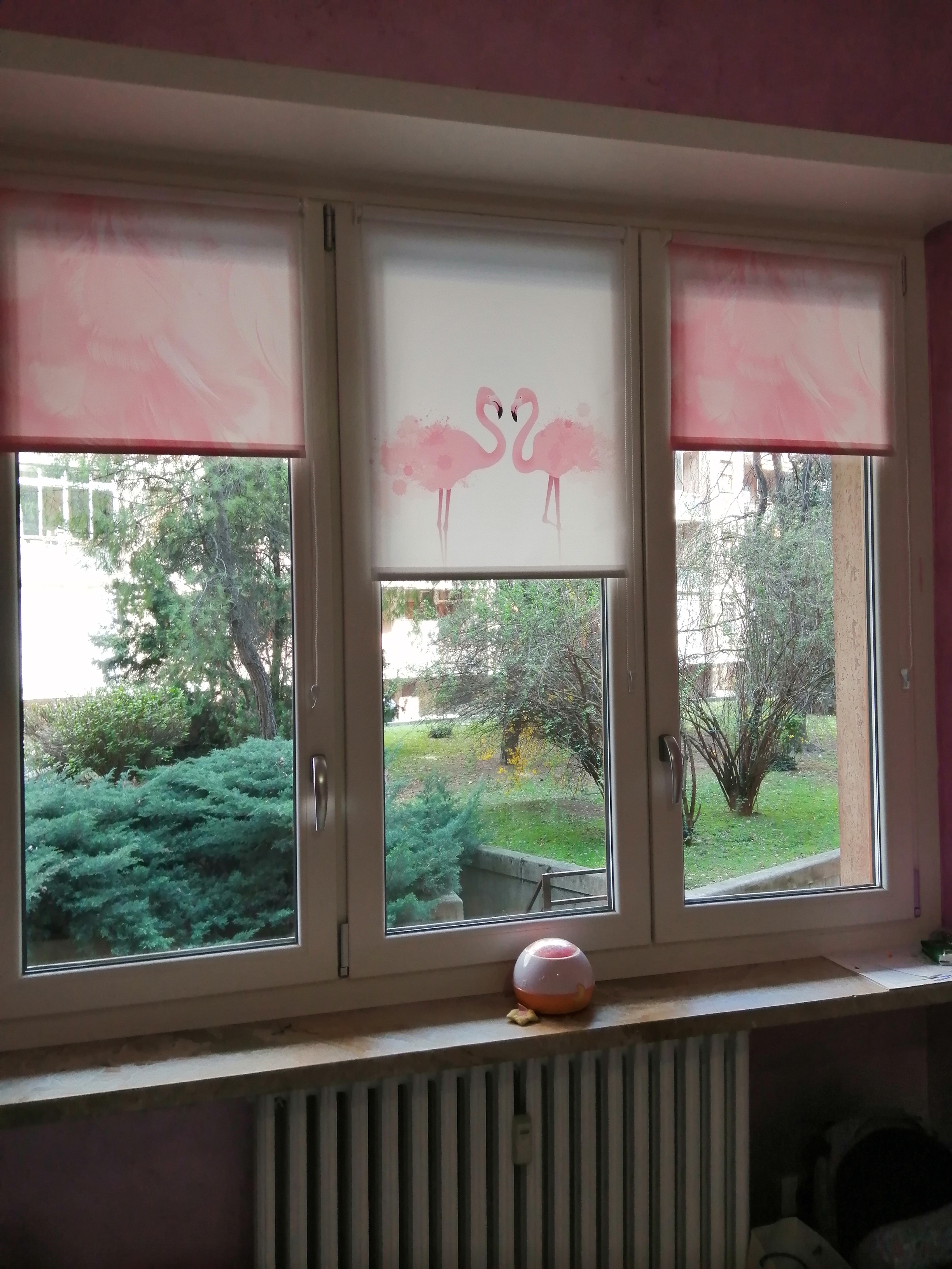GARDINIA EASYFIX Rollo Weidenkätzchen Weiß 50x150 cm blickdicht