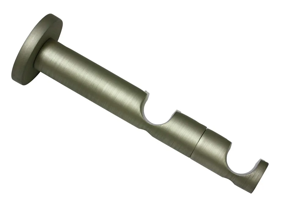 GARDINIA Kira Kombiträger 19 mm Gardinenträger 2-läufig Champagner