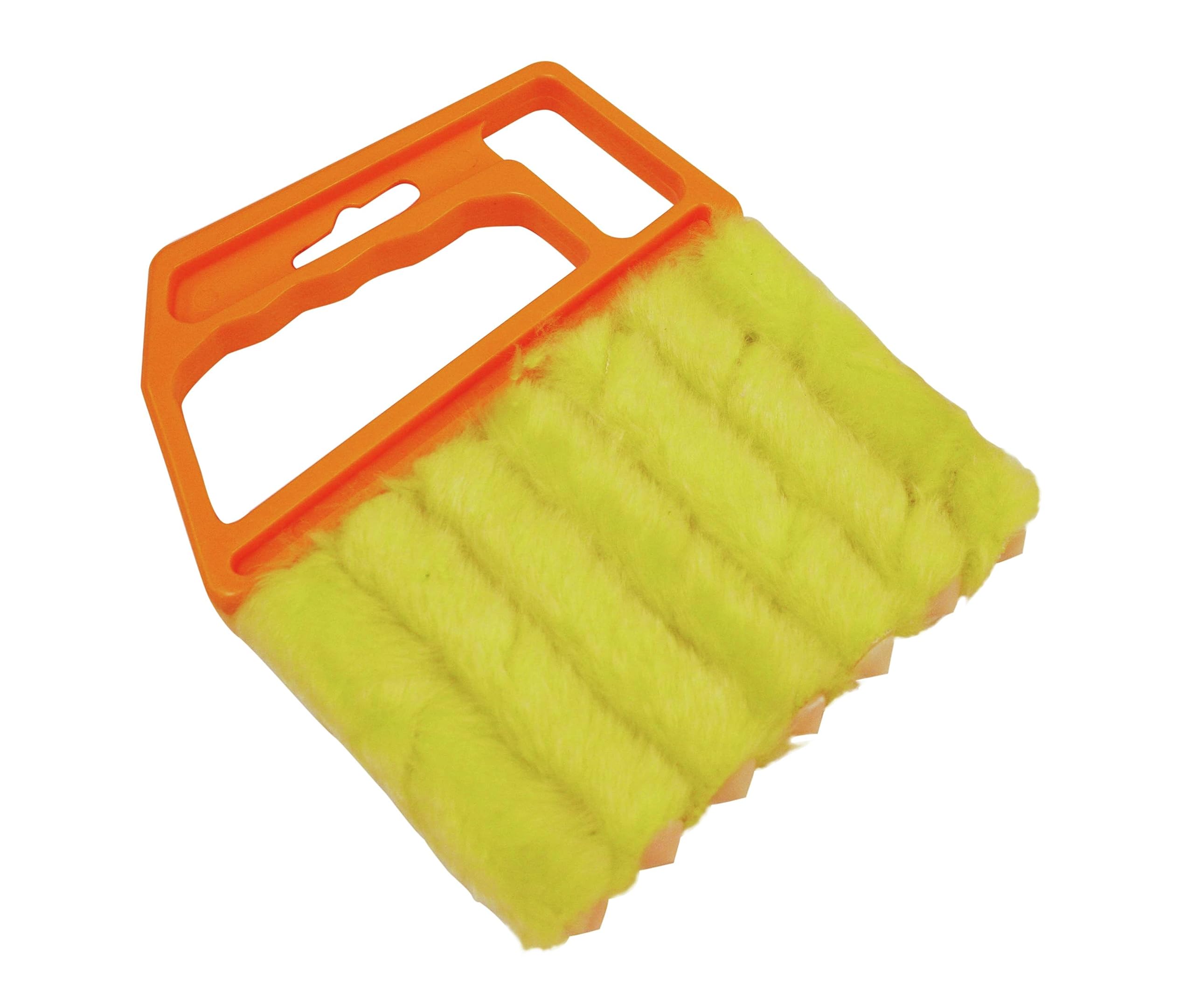 GARDINIA Solid Reinigungsbürste Jalousie Gelb-Orange 12x15