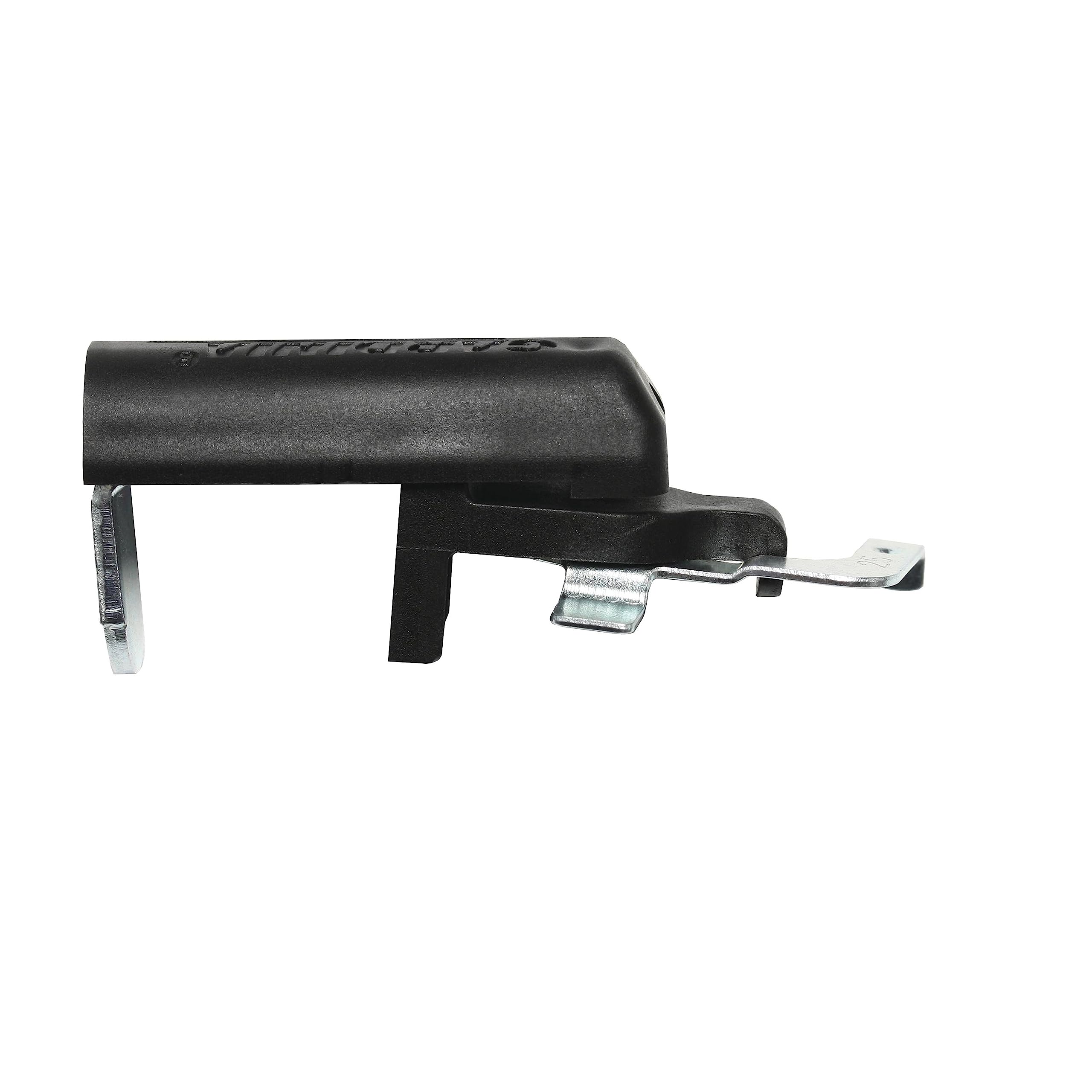 GARDINIA EASYFIX Klemmträger Schwarz 25 mm