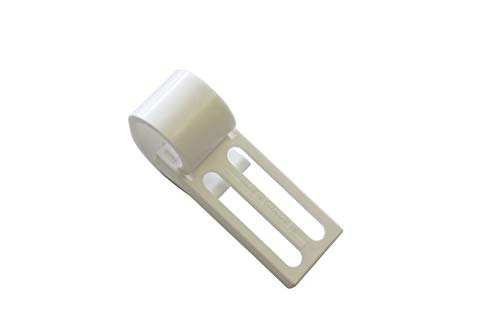 Gardinia Chicago Klemmhalter Weiß 2 Stück Universal