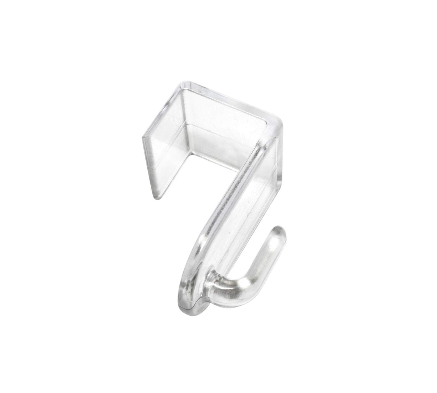 GARDINIA Chicago Dekohaken Transparent 2er ohne Bohren