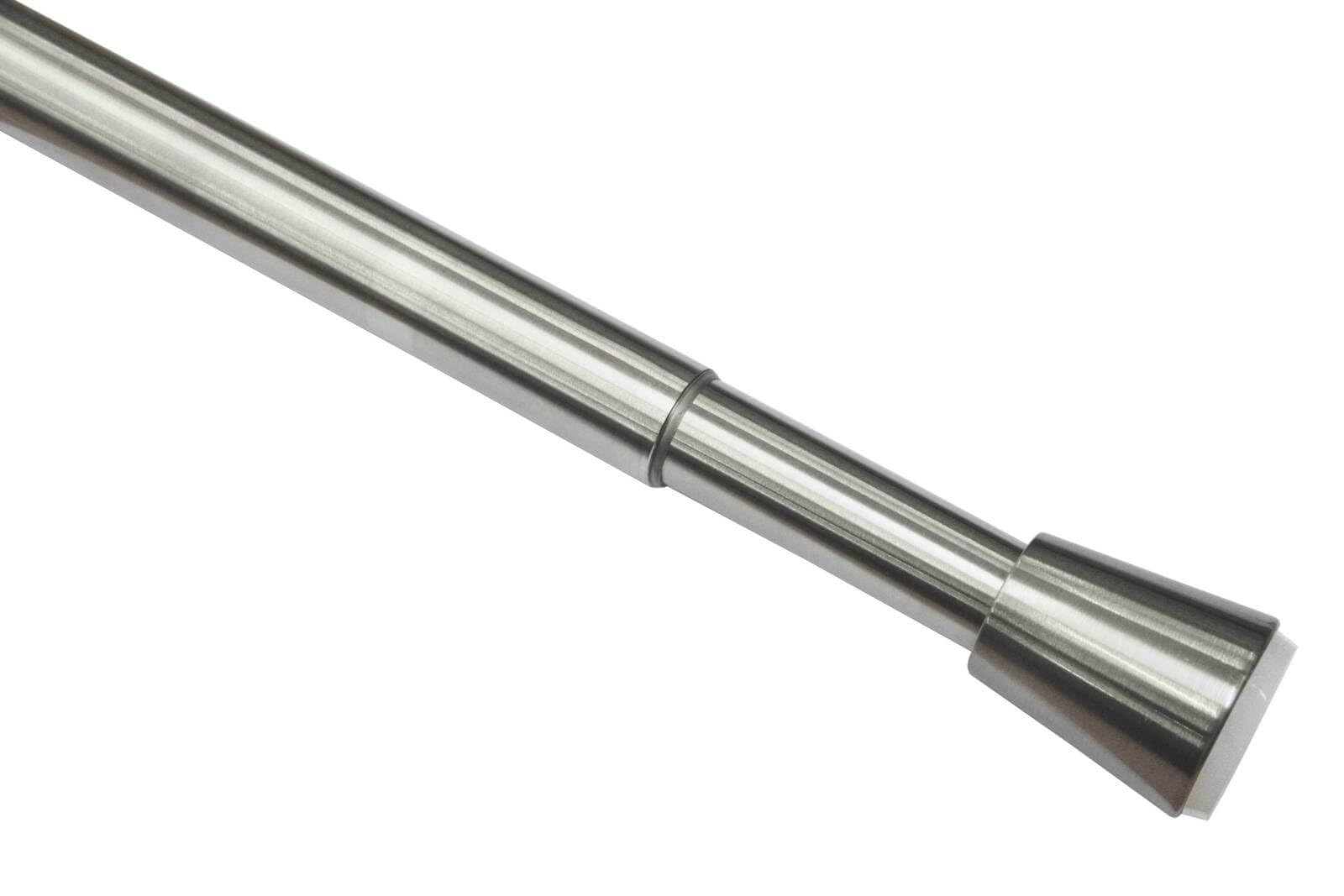 GARDINIA Denver Spannstange 90-140 cm Edelstahl ohne Bohren