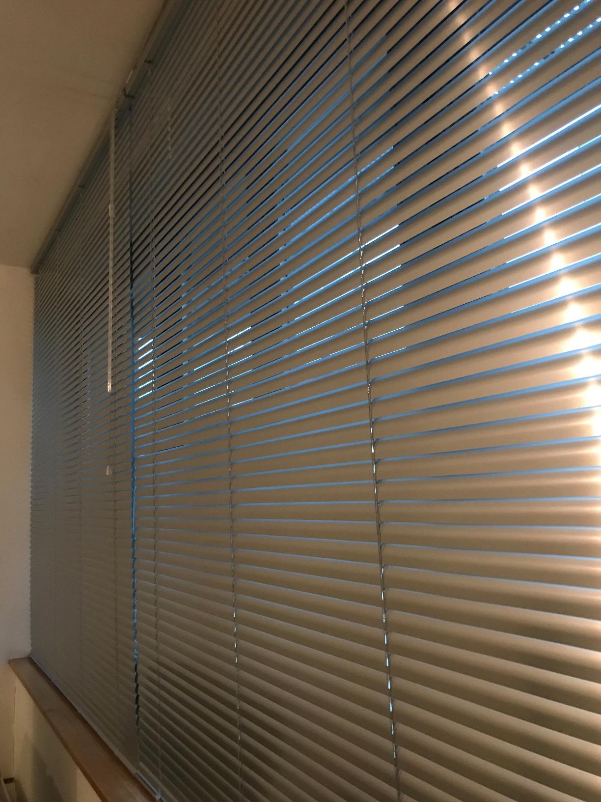 Gardinia Solid Alu-Jalousie Silber 80x175 cm
