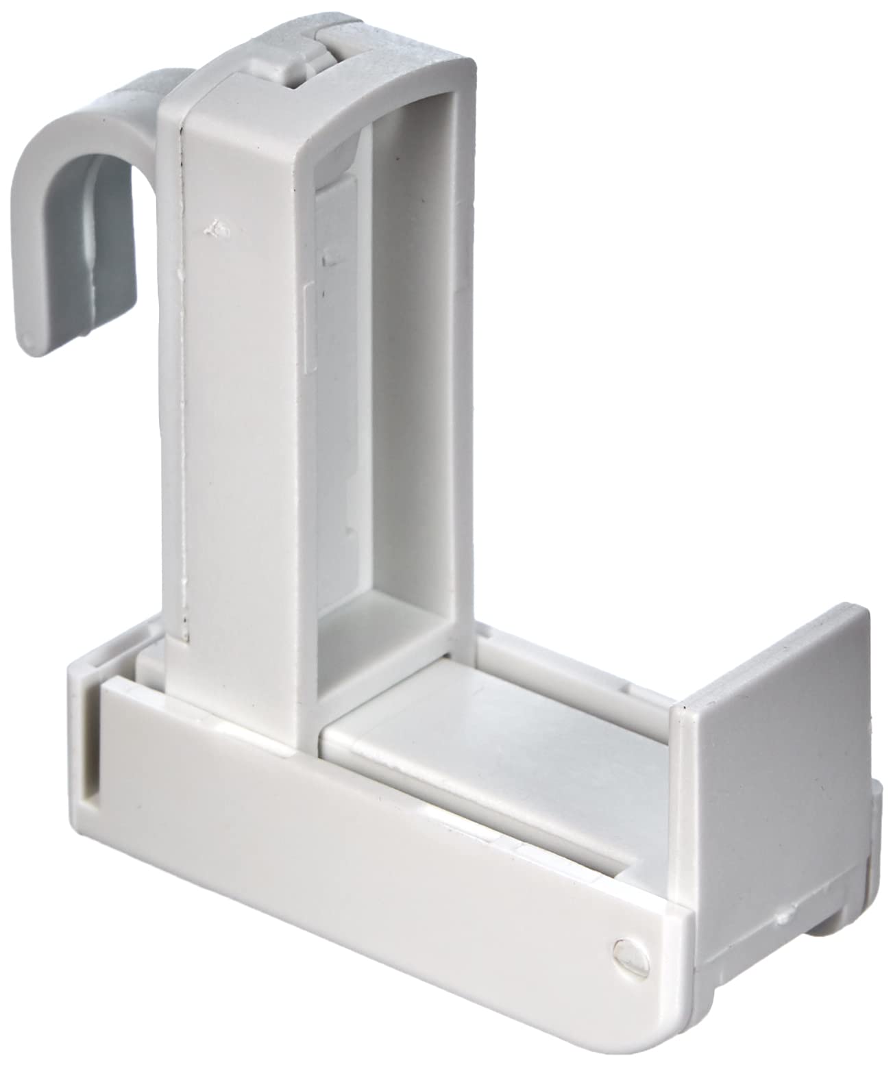 GARDINIA Chicago Klemmträger Weiß Metall 2 Stück
