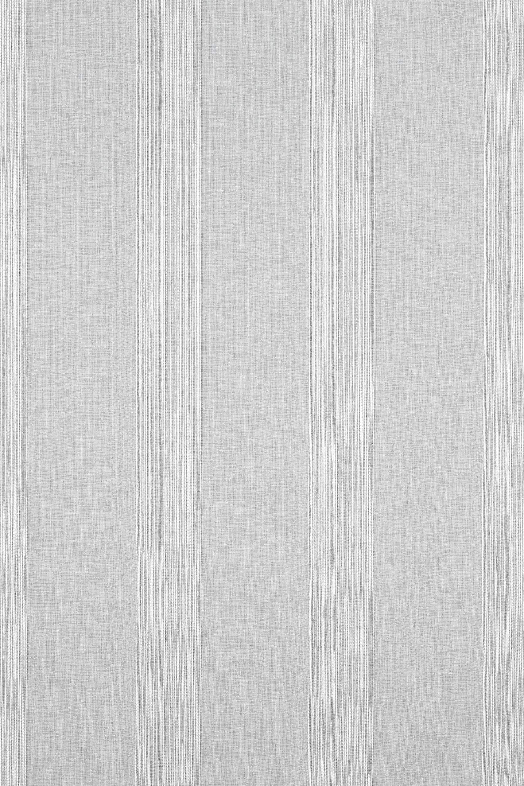 GARDINIA Country Schlaufenschal 140x245 Weiß Transparent