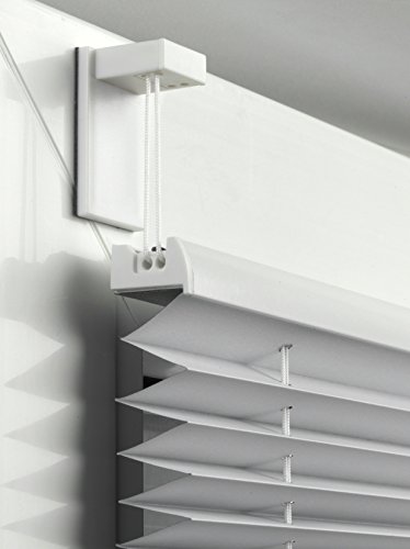 GARDINIA EASYFIX Plissee Klebeträger Weiß 4 Stück ohne Bohren