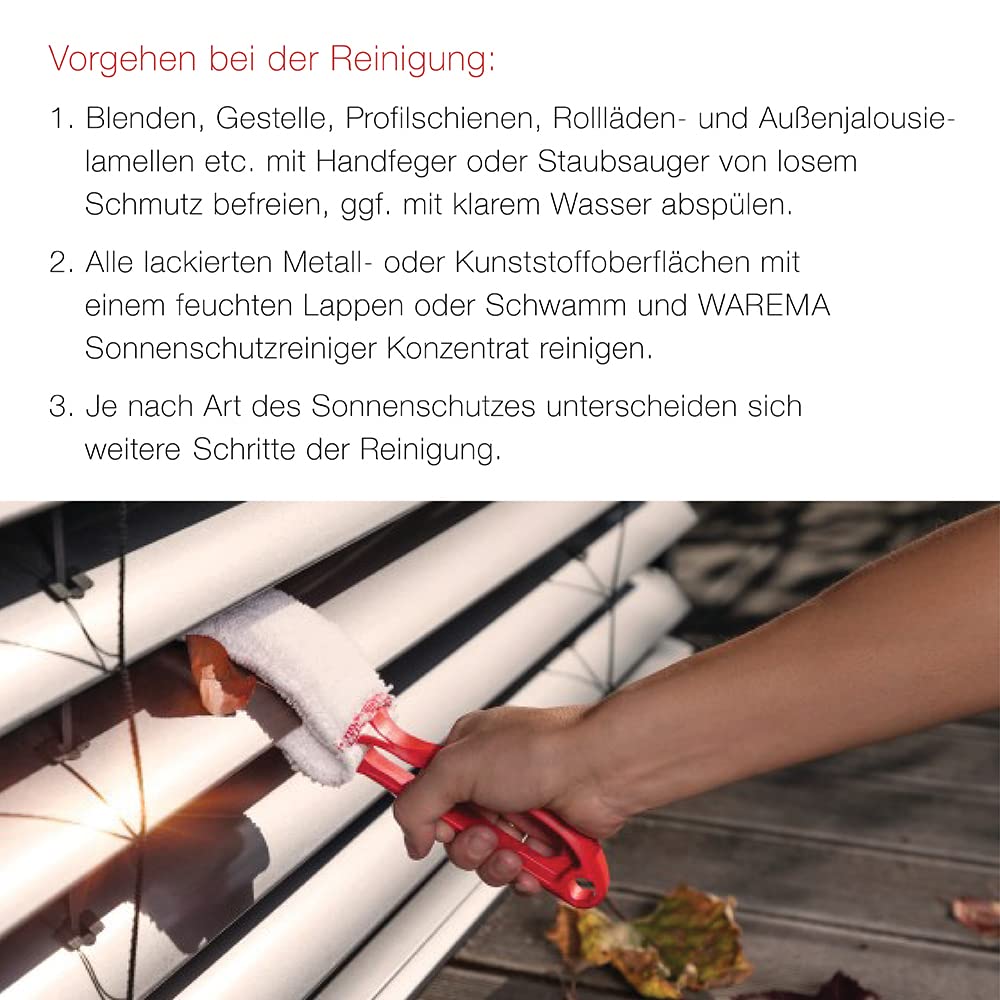 WAREMA Terrea Reinigungskonzentrat 0,5 Liter Jalousien Raffstore
