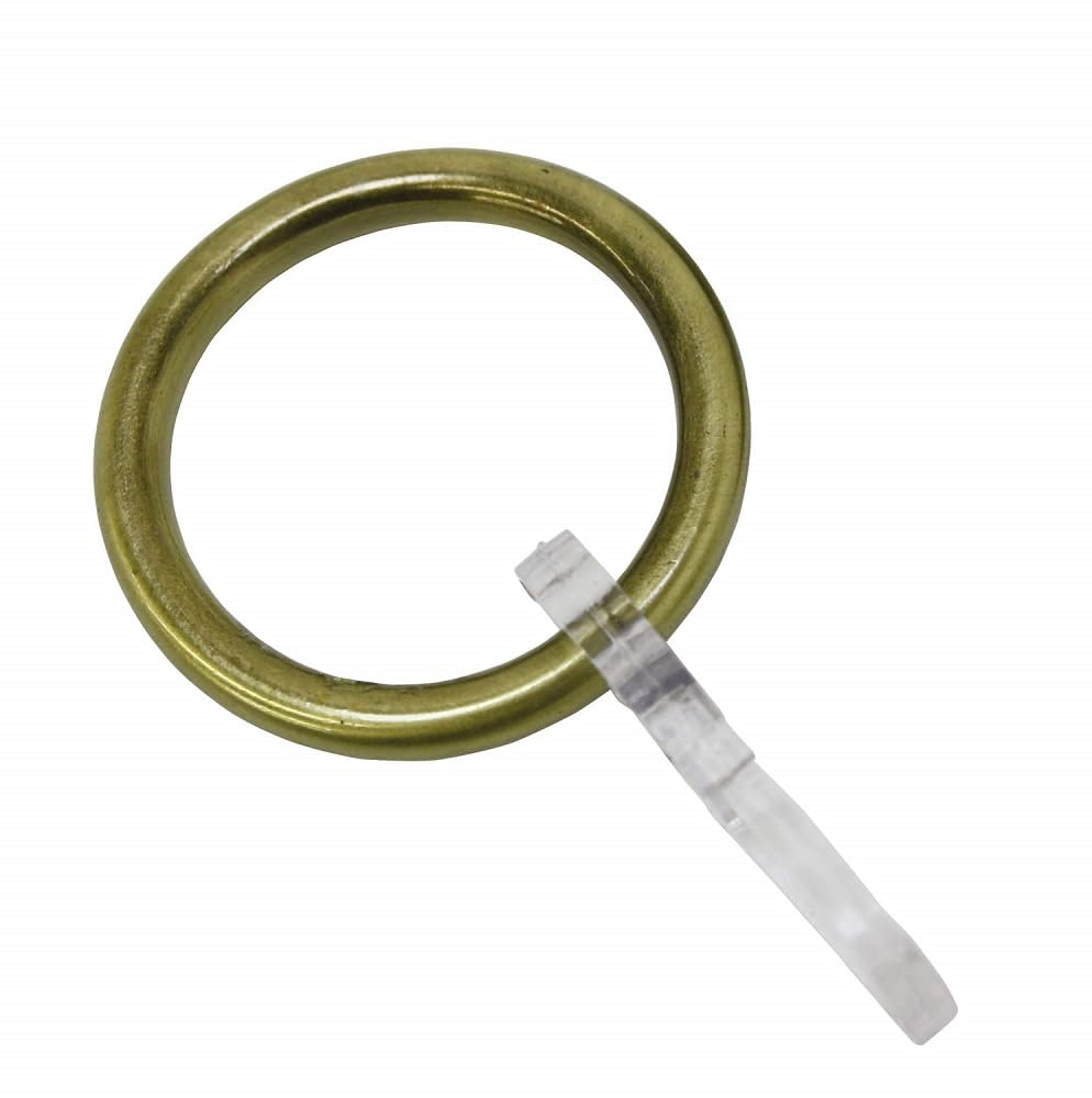 Gardinia Chicago Gardinenringe 20 mm Edelstahl 6er Pack Metall