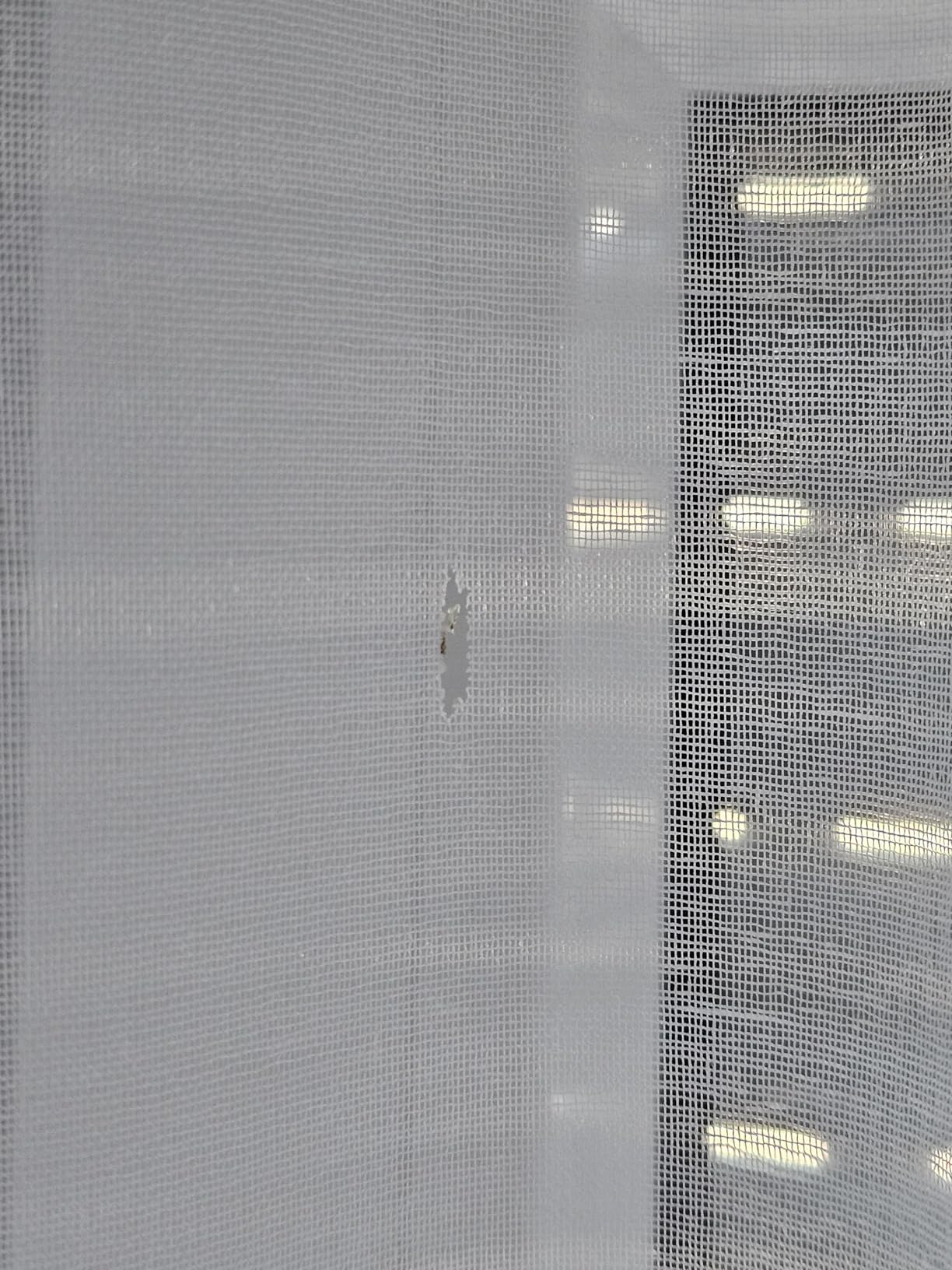 Topfinel Voile Vorhang Weiß 140x235 cm 2er Set Halbtransparent