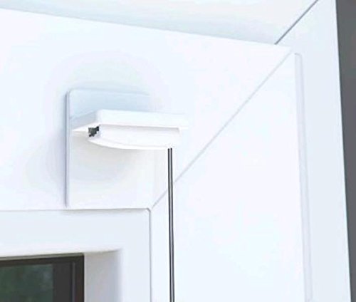 K-HOME Zubehör Klebeträger 4er Set Plissee Weiß